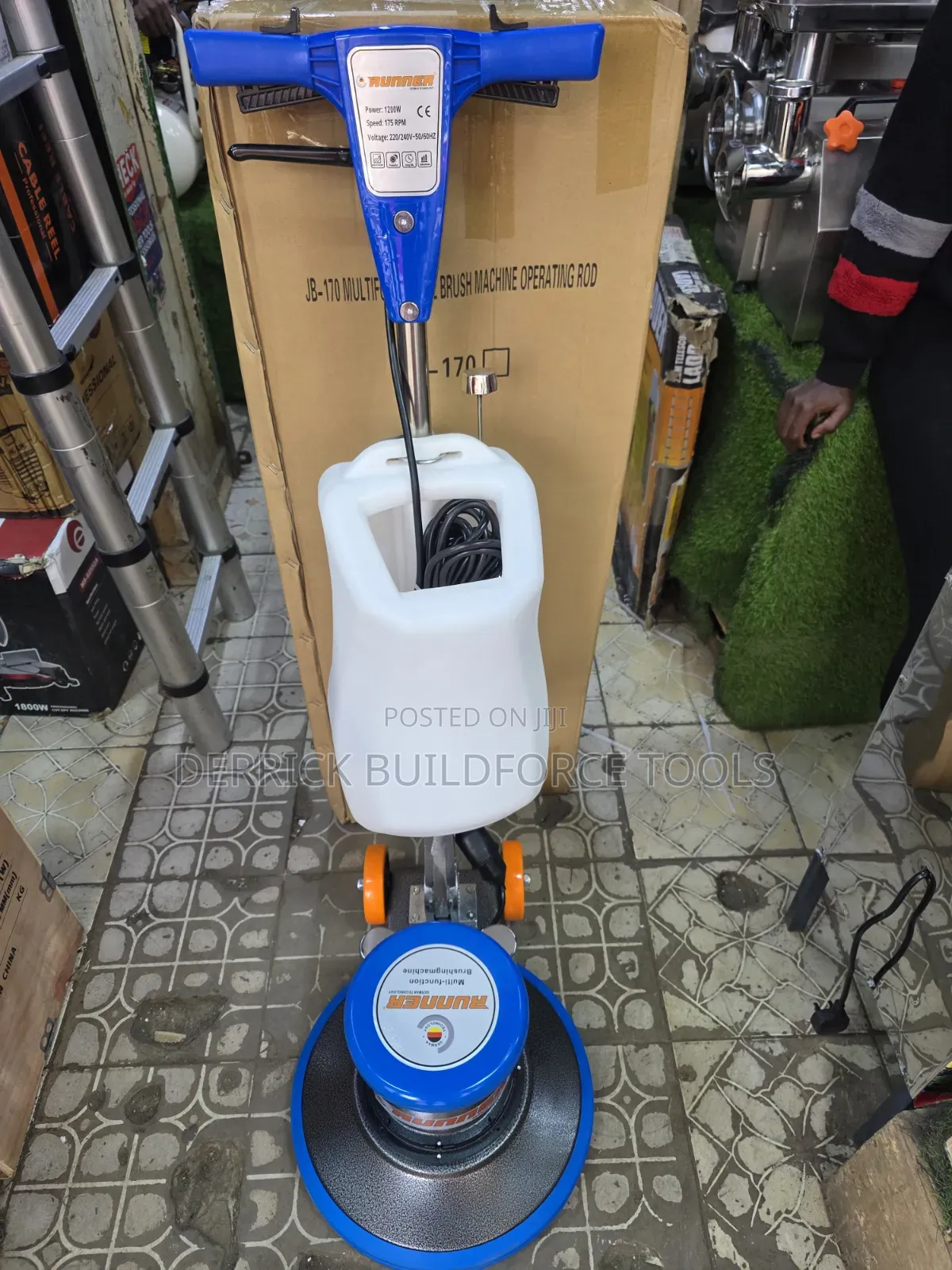 Runner Floor Scrubber