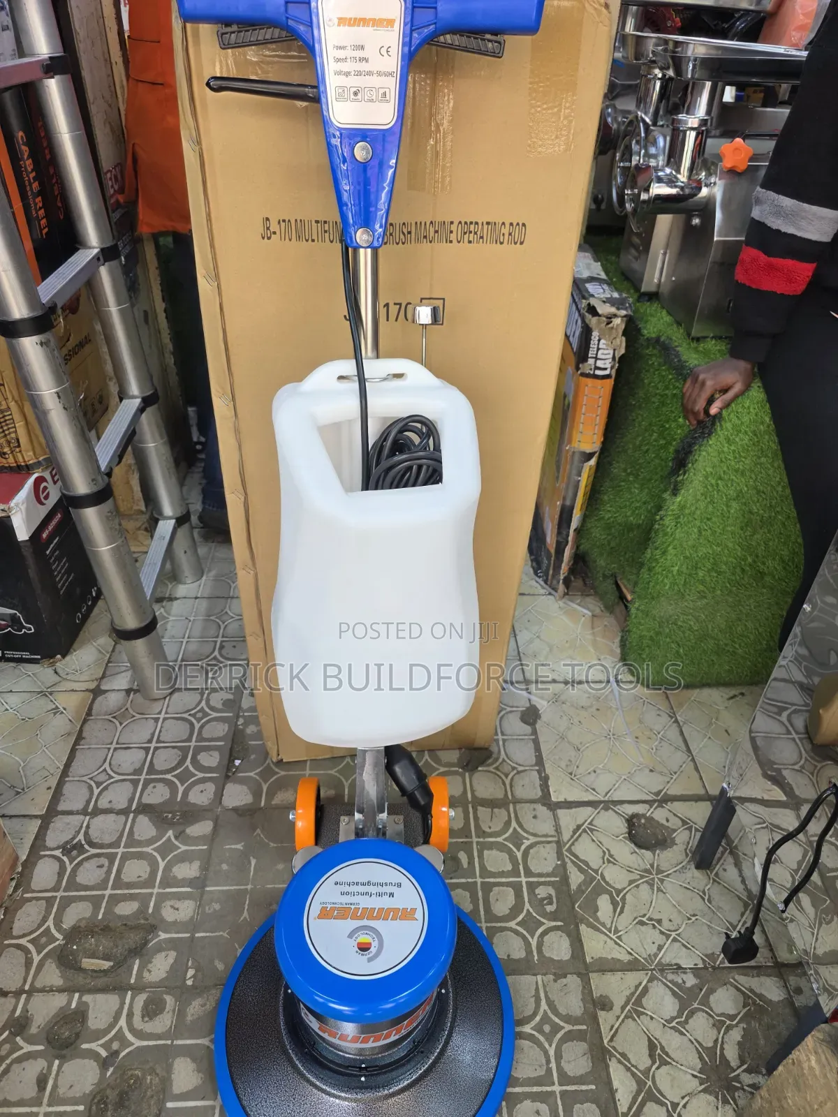 Runner Floor Scrubber