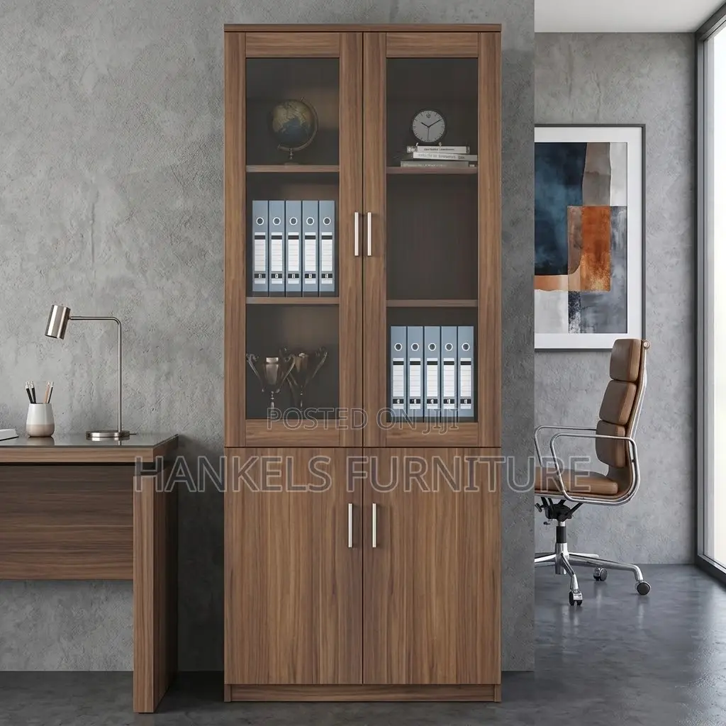 Wooden 2 Door Filing Cabinet