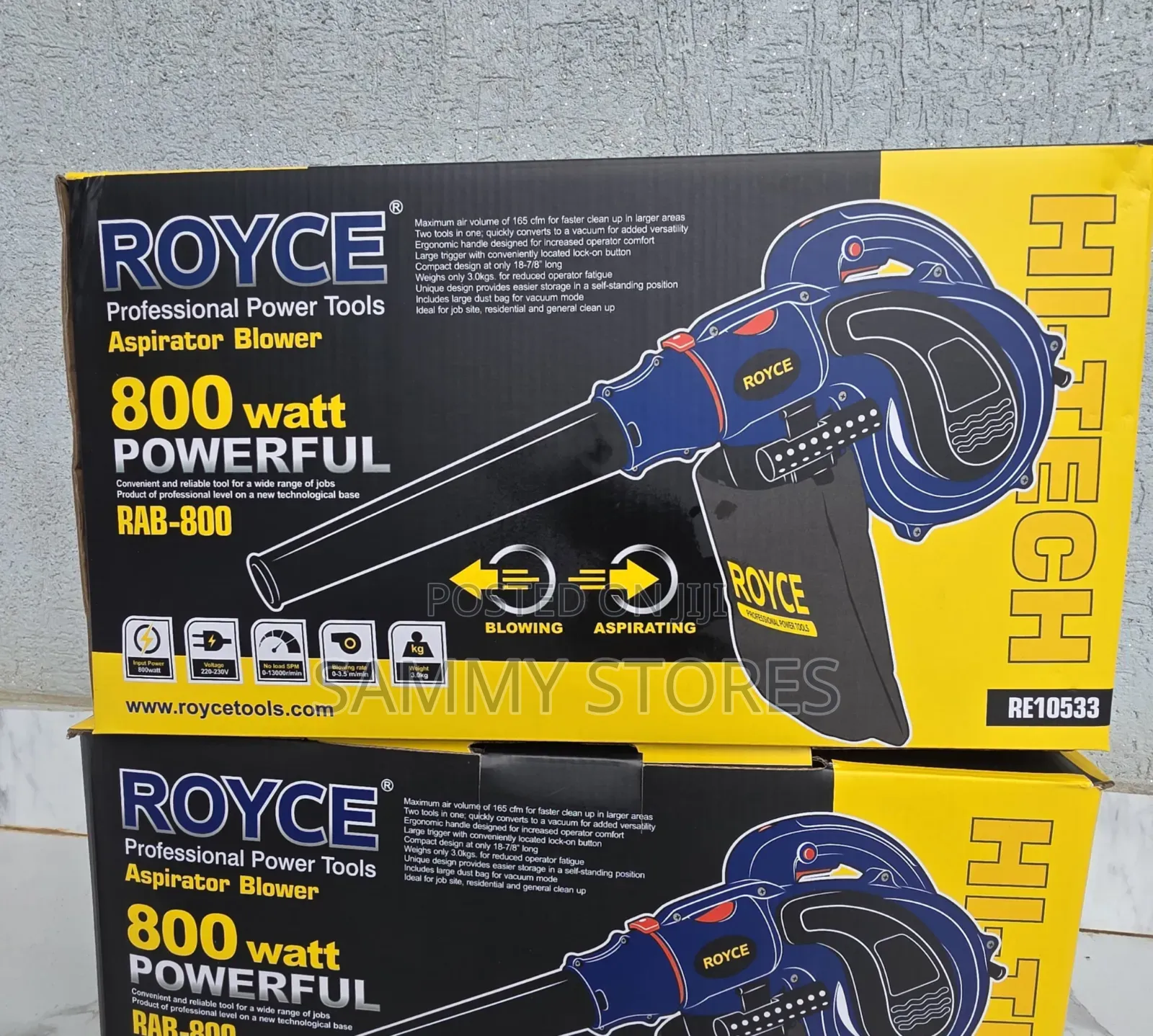 Royce Professional Power Tools 800W Blower