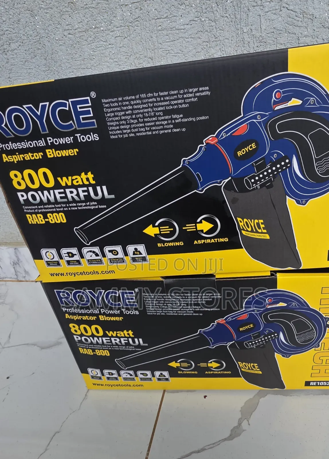 Royce 800W Powerful Electric Blower Vacuum800