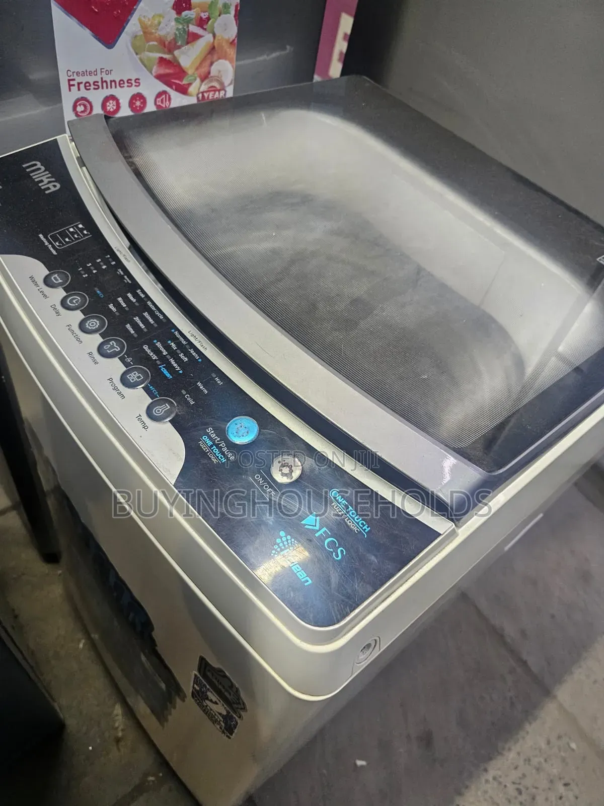 Mika 8kg Top Load Automatic
