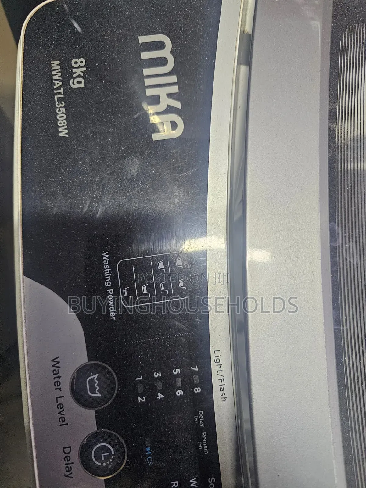 Mika 8kg Top Load Automatic
