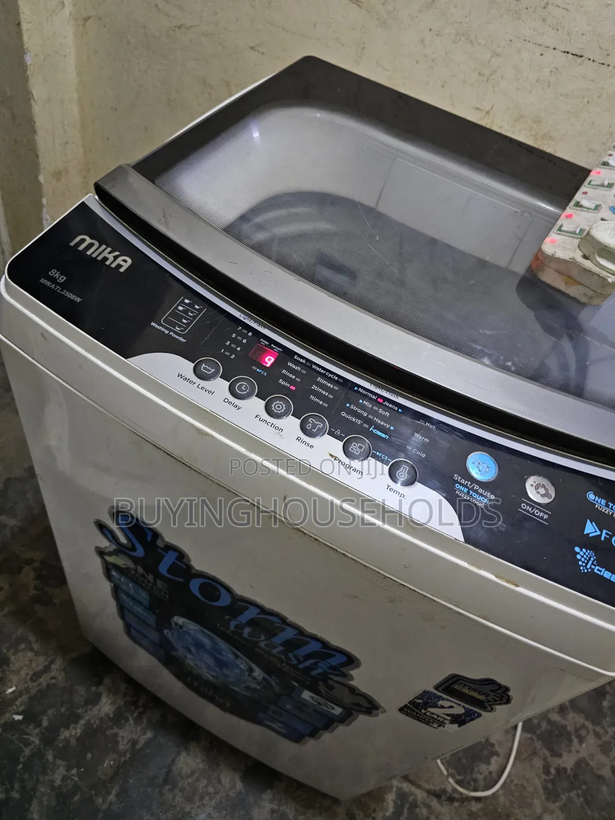 Mika 8kg Top Load Automatic