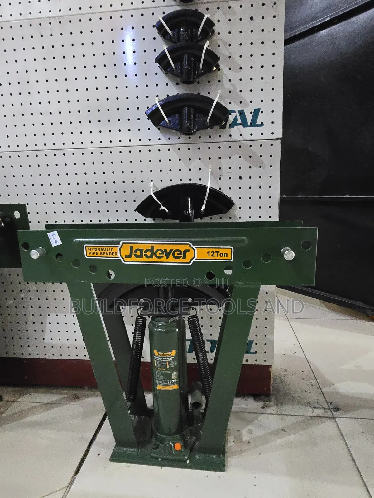 Jadever 12-Ton Hydraulic Pipe Bender