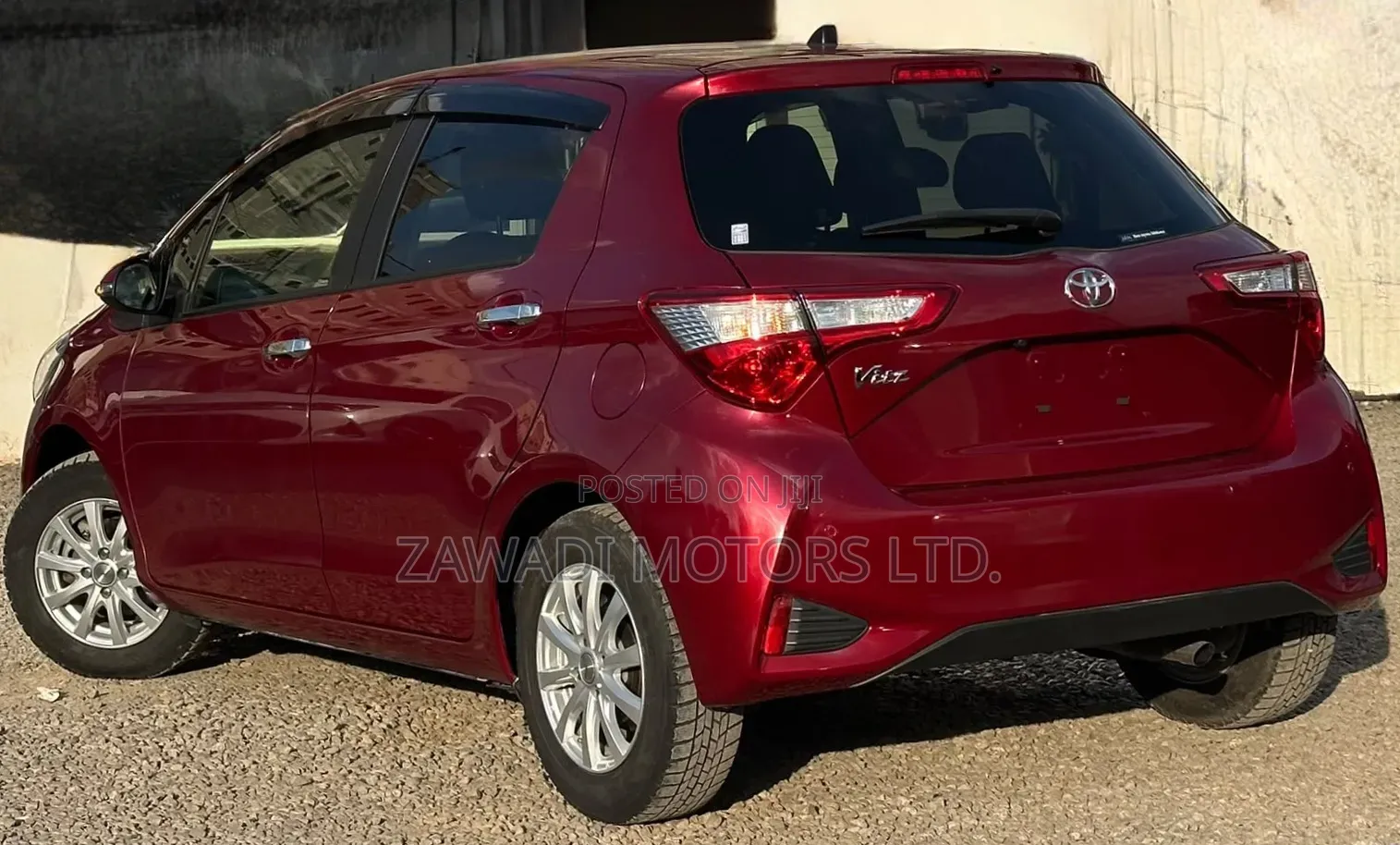 Toyota Vitz 1.3 FWD 5dr 2019 Maroon