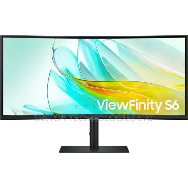 Samsung ViewFinity S65UC 34 Inch 1440p HDR Curved Ultrawide Monitor