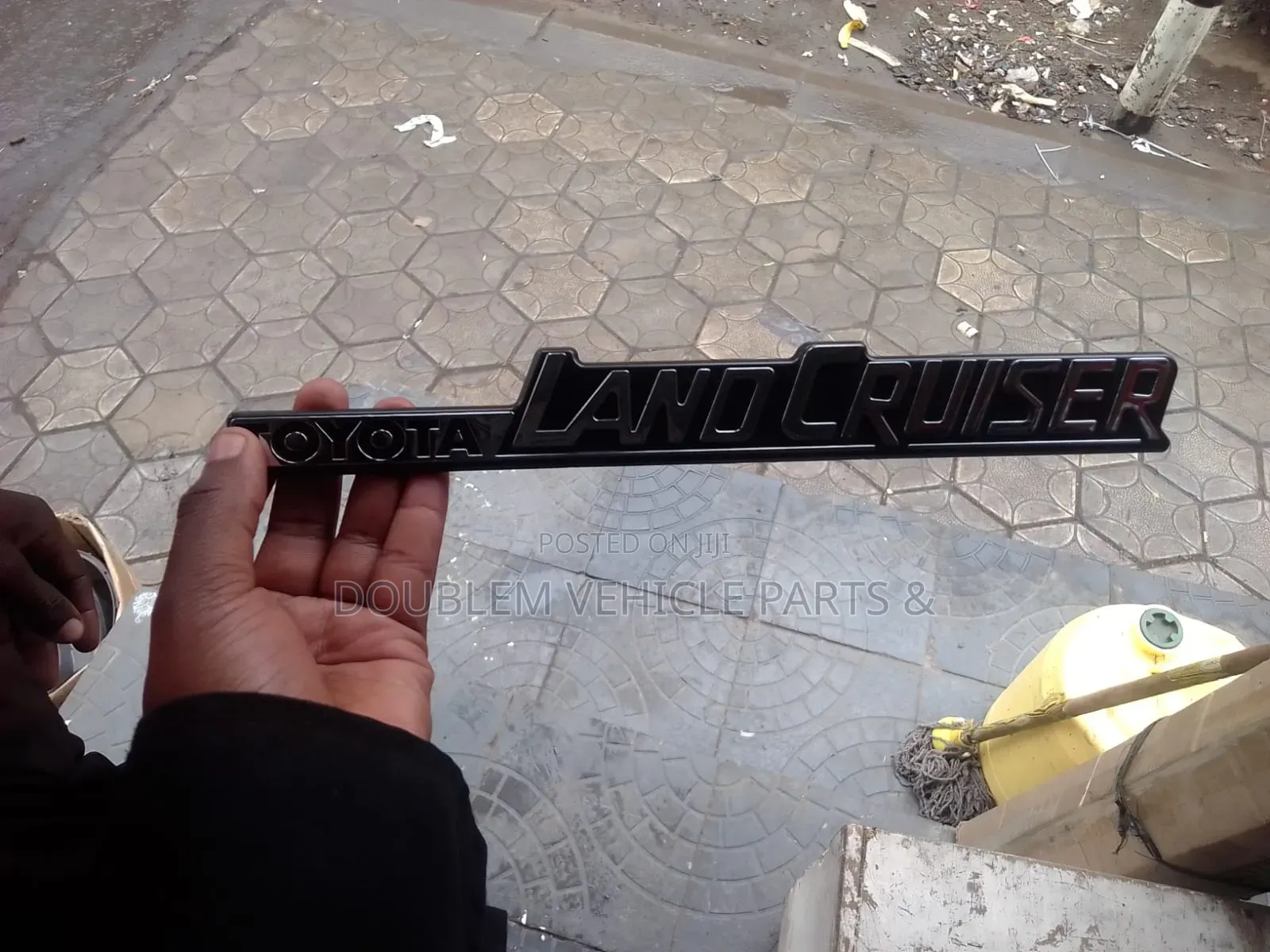 Emblem Logo Toyota Landcruiser Side Apron Badge Name Plate Universal