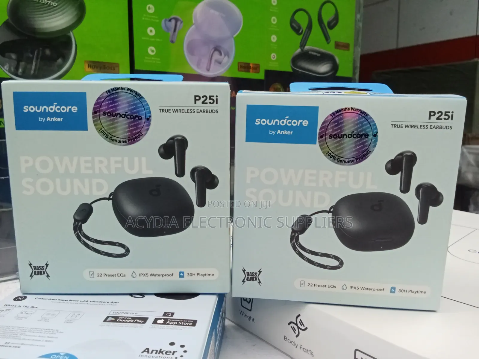 SoundCore P25i Bluetooth Earbuds,30 Hours Playtime