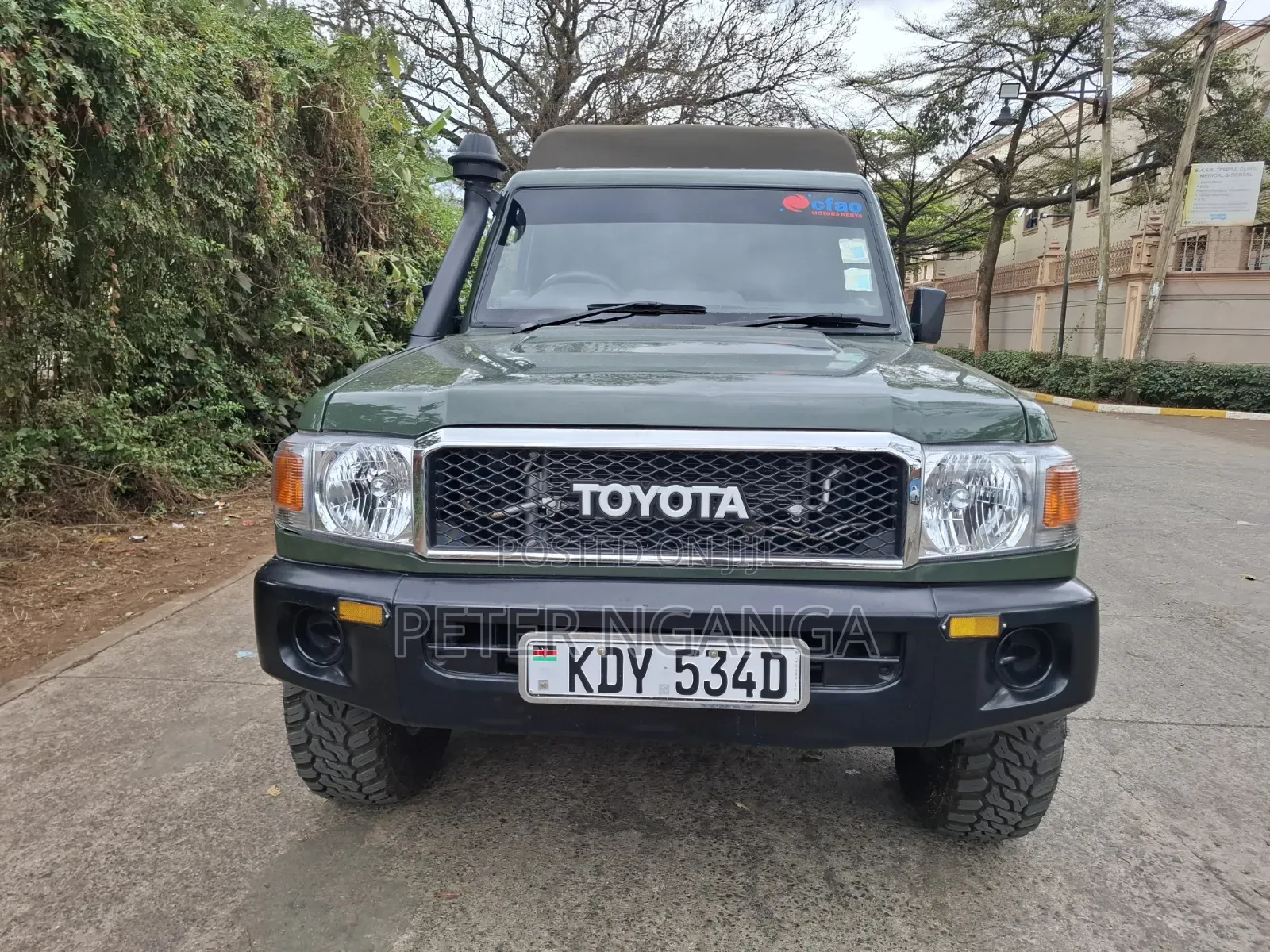 Toyota Land Cruiser 2018 Green