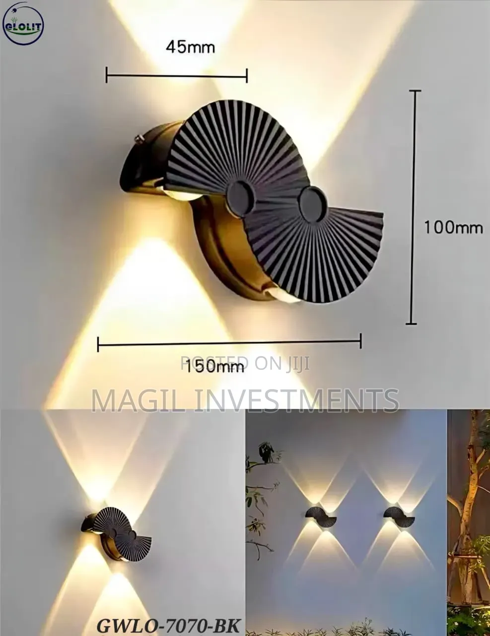 Wall Light Indoor and Outdoor