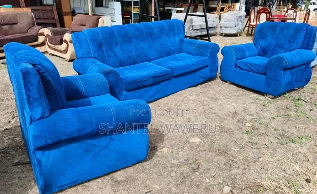 Blue 5 Seater at
