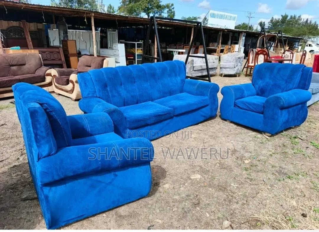 Blue 5 Seater at