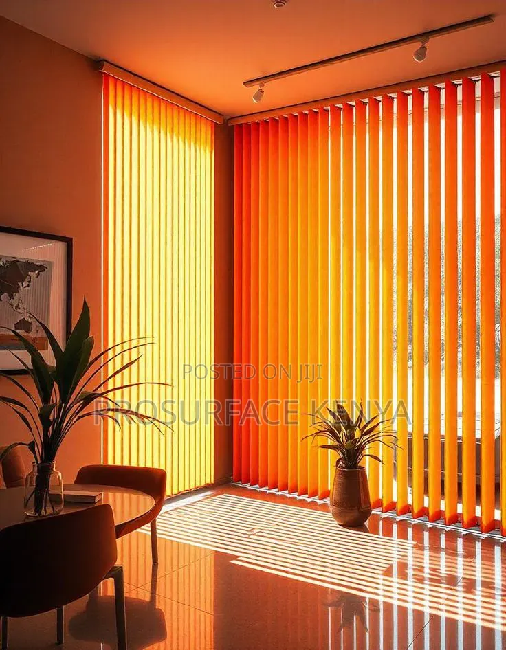 Vertical Window Blinds KSh 1,999/M2 | Modern Privacy Blinds