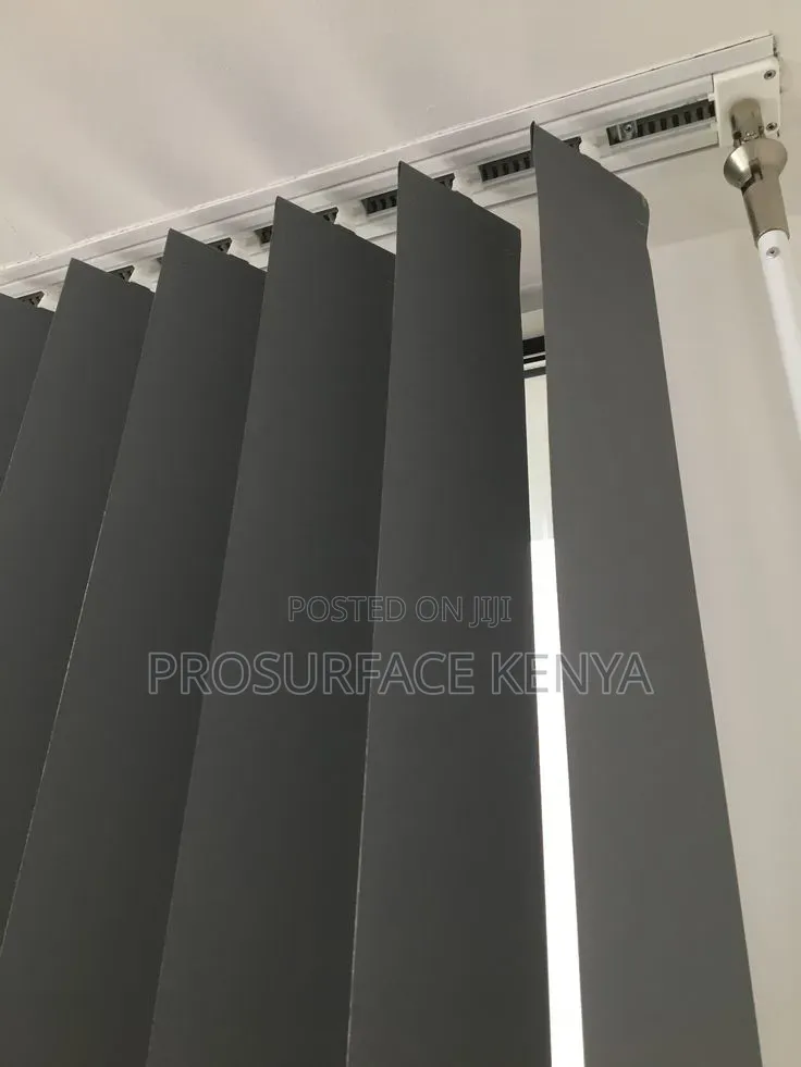 Vertical Window Shades | Modern Blinds for Home Office