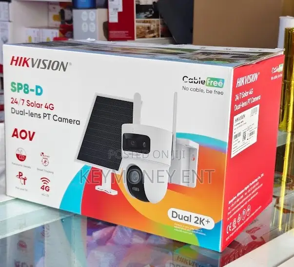 Hikvision SP8 D 4G Simcard Dual Lens 6MP Ultra HD 2Way Audio