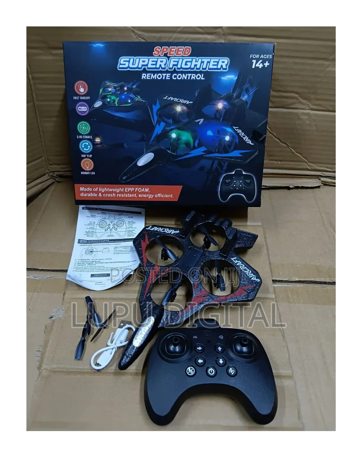 Rechargeable Remote Controlled Jet Fighter