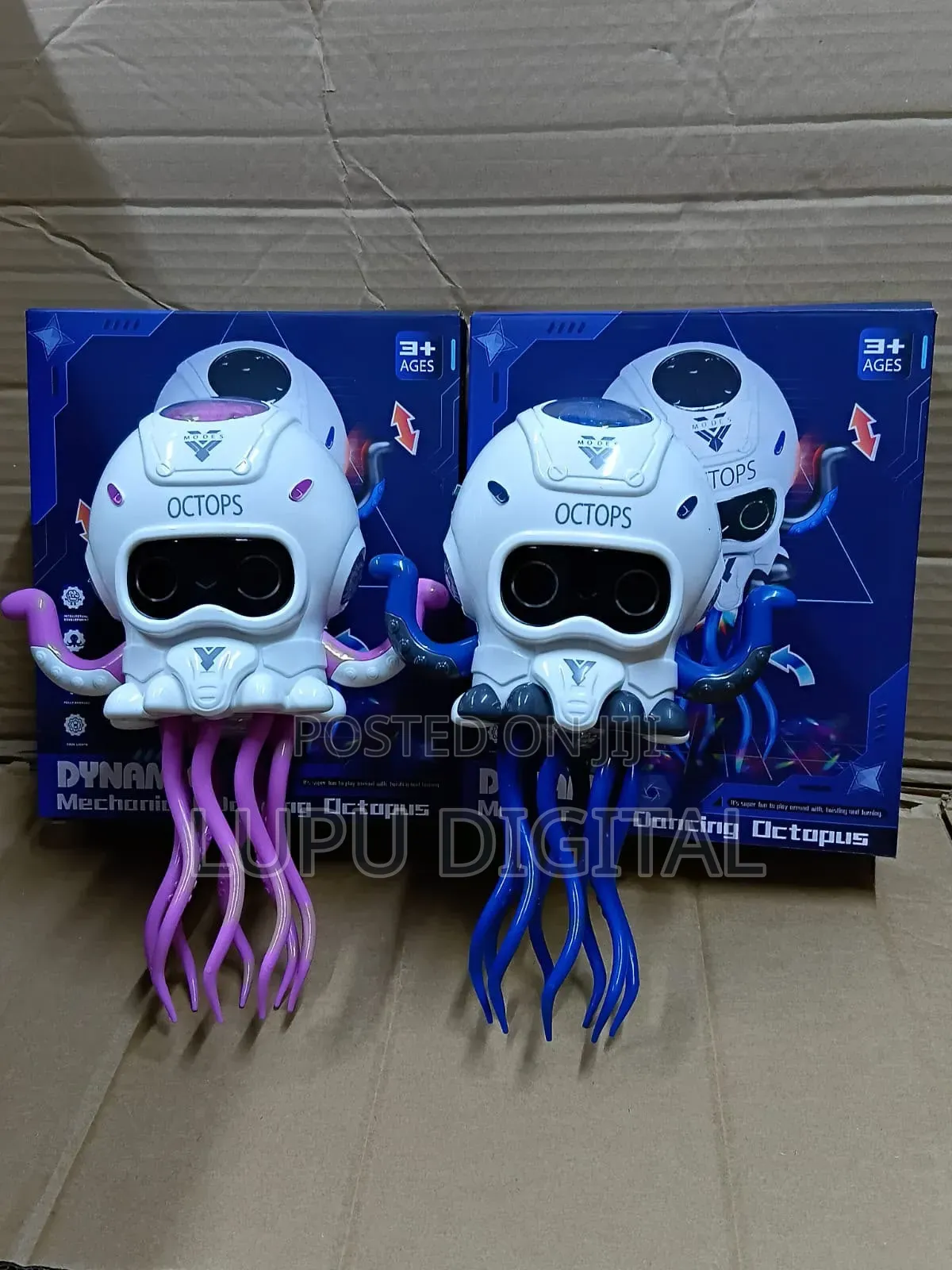 Dancing Octopus Musical With Lights