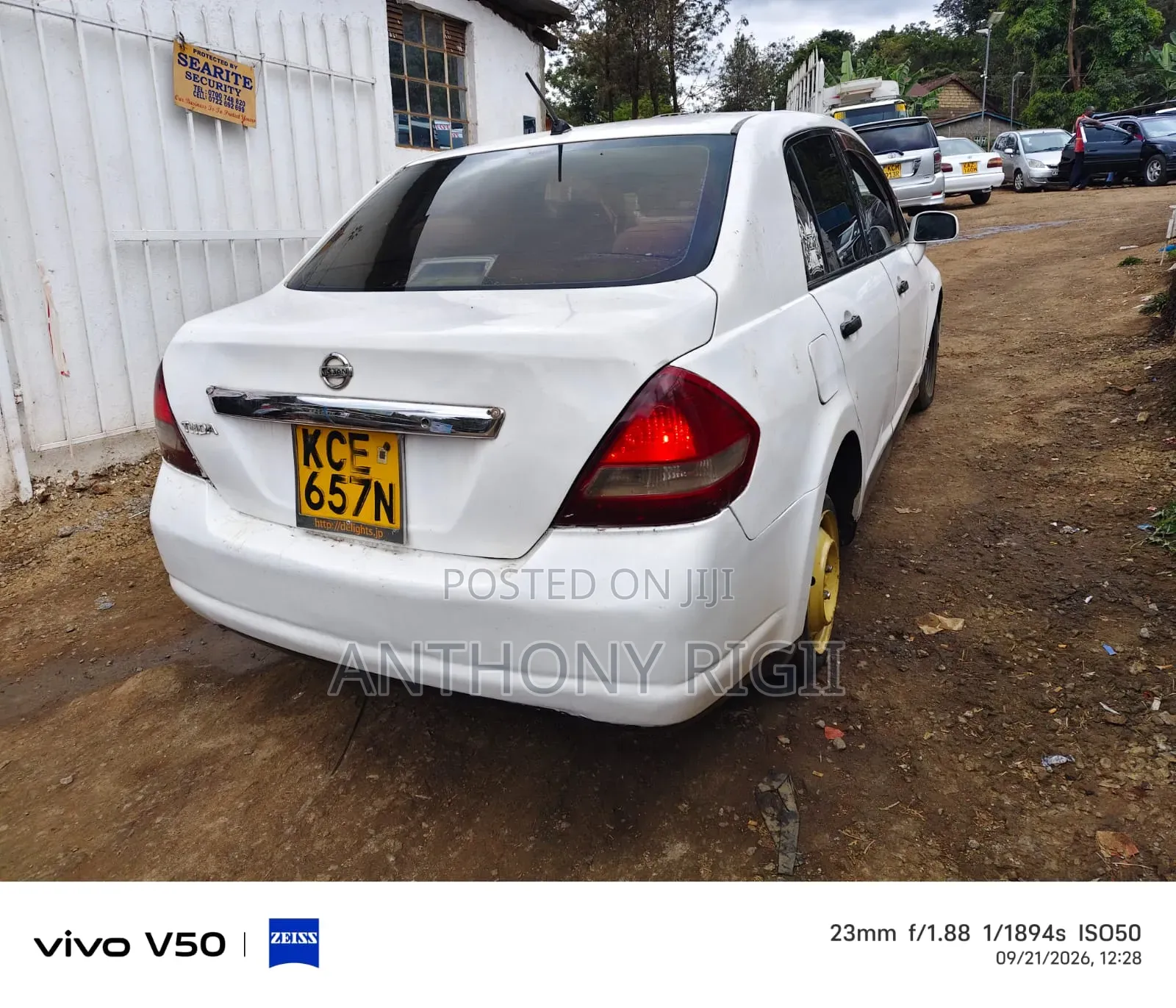 Nissan Tiida 1.5L 16V 2010 White