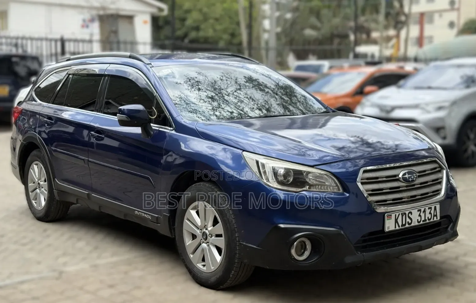 Subaru Outback 2017 Blue