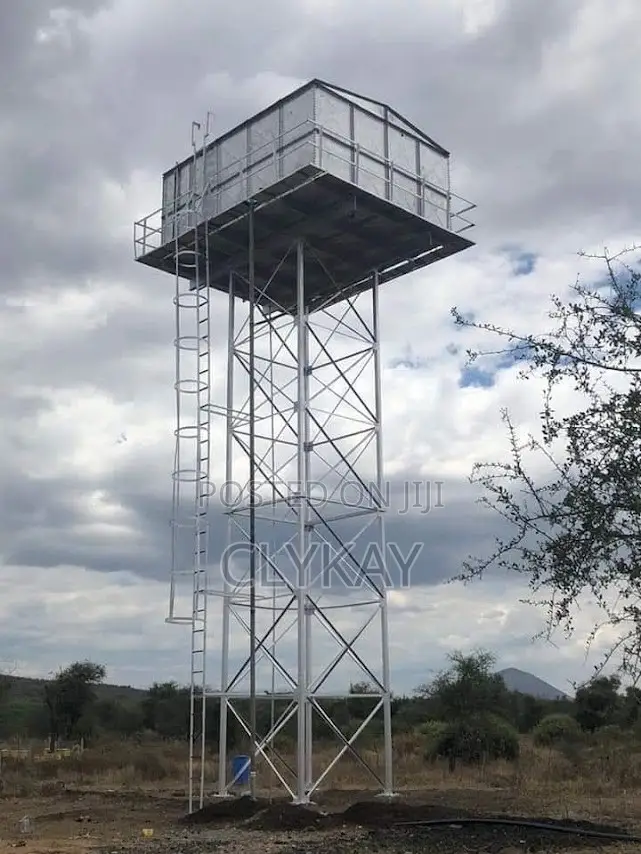 Heavy-Duty Steel Water Tank and Towers – Custom Built