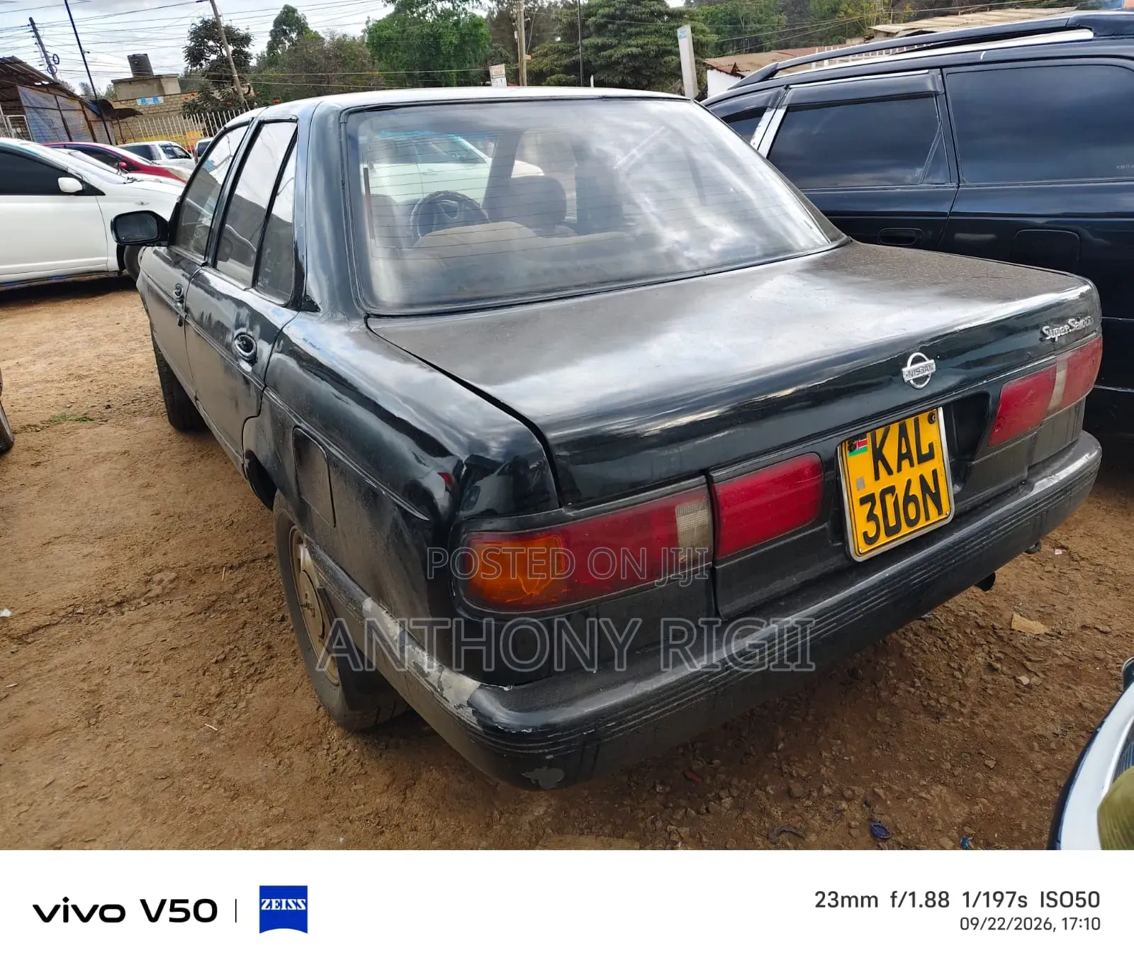 Nissan Sunny B13 Sedan 1.5 1994 Black