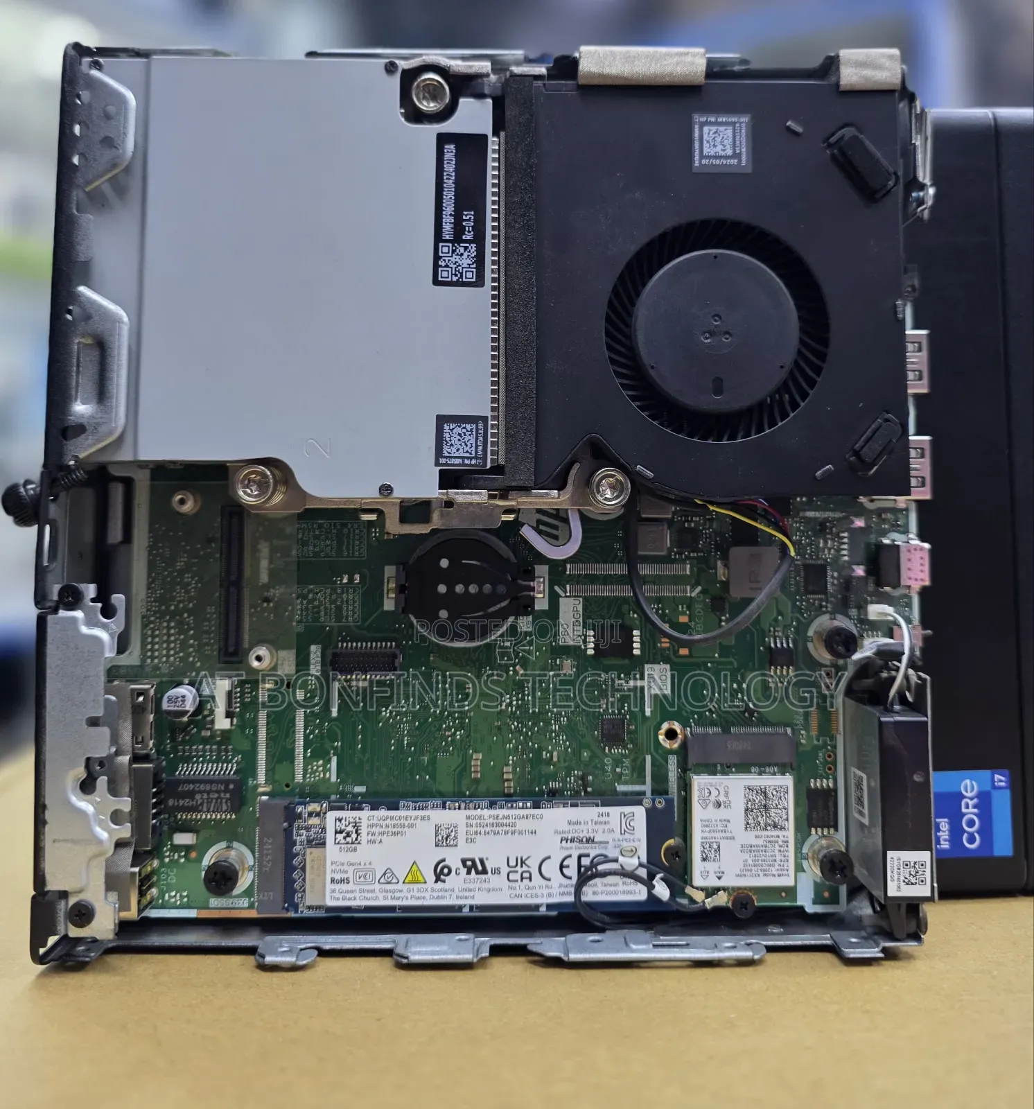Desktop Computer HP Pro 400 G9 16GB Intel Core i7 SSD 512GB