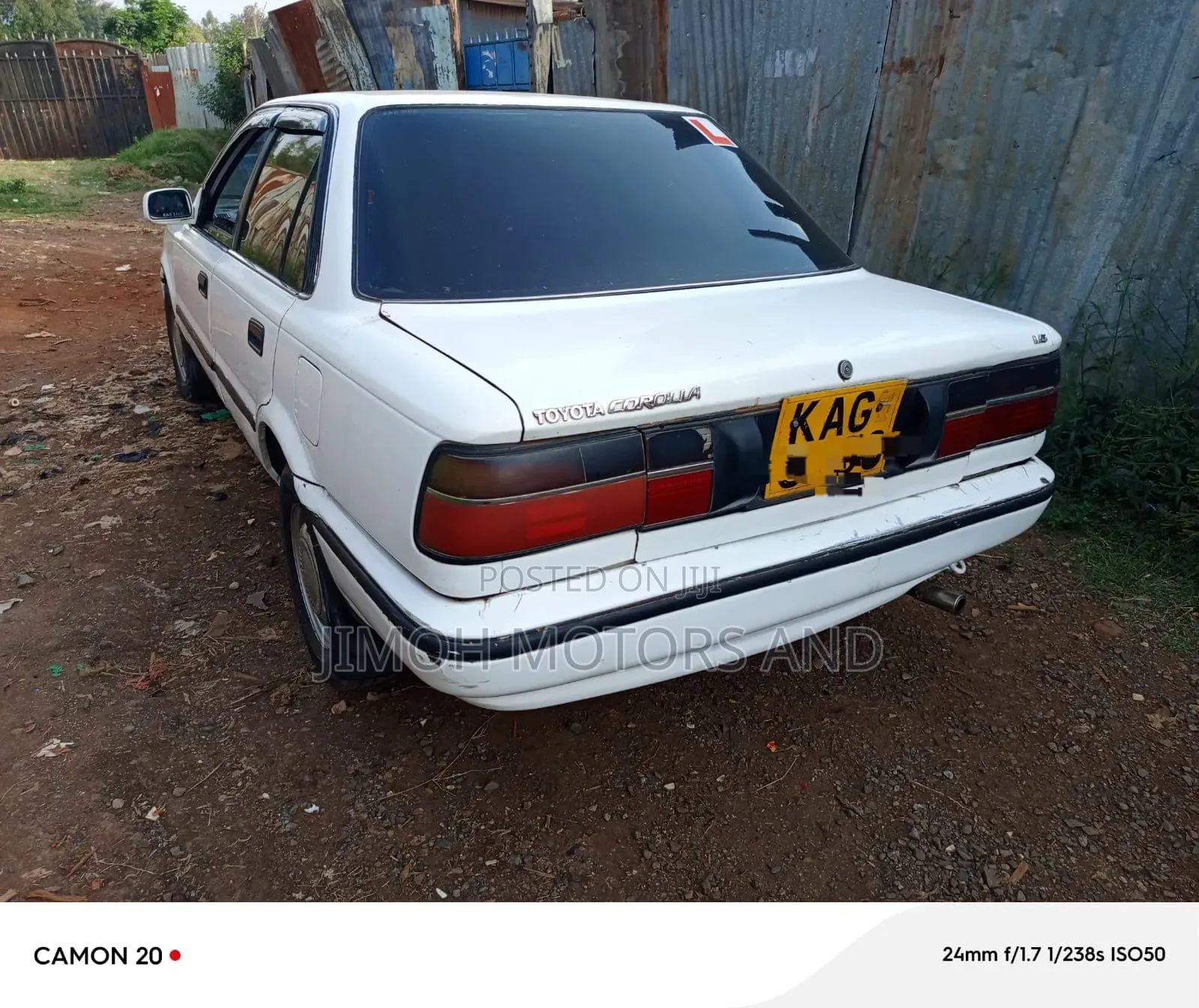 Toyota Corolla 1993 White