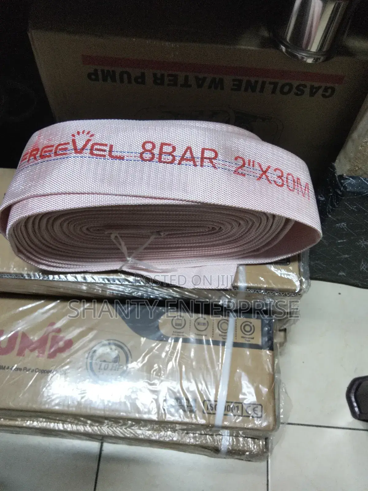 Canvas Hose Pipe 2*30m/2*30 Discharge Hose