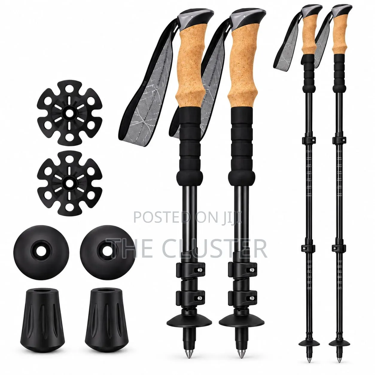 Retractable Quality Hiking Stick/Trekking Pole
