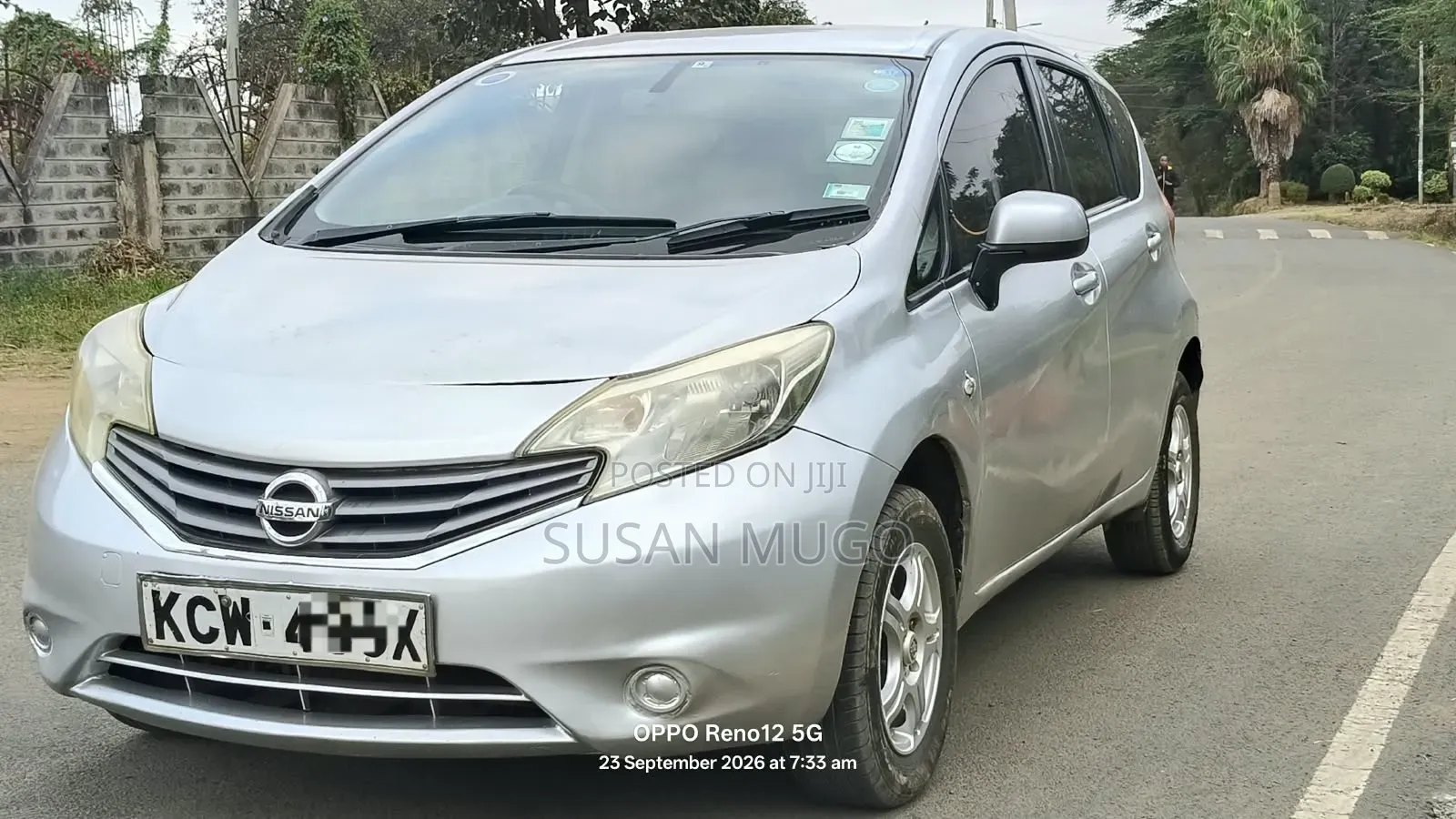 Nissan Note 2012 Silver