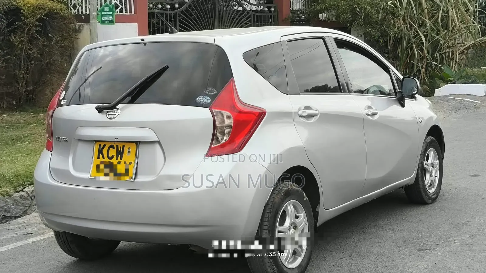 Nissan Note 2012 Silver