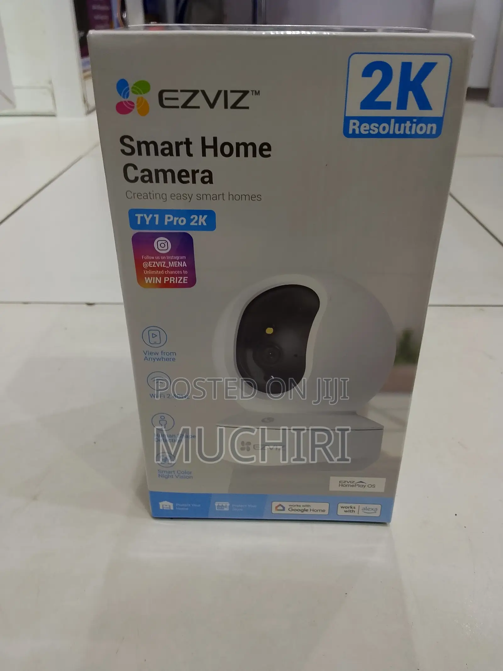 EZVIZ TY1 Indoor Security Camera With Video