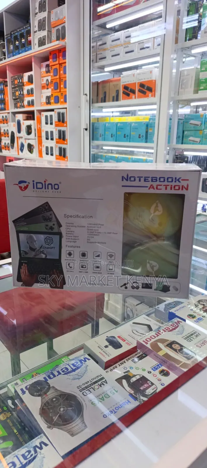 New Idino Notebook Action 512 GB Gray