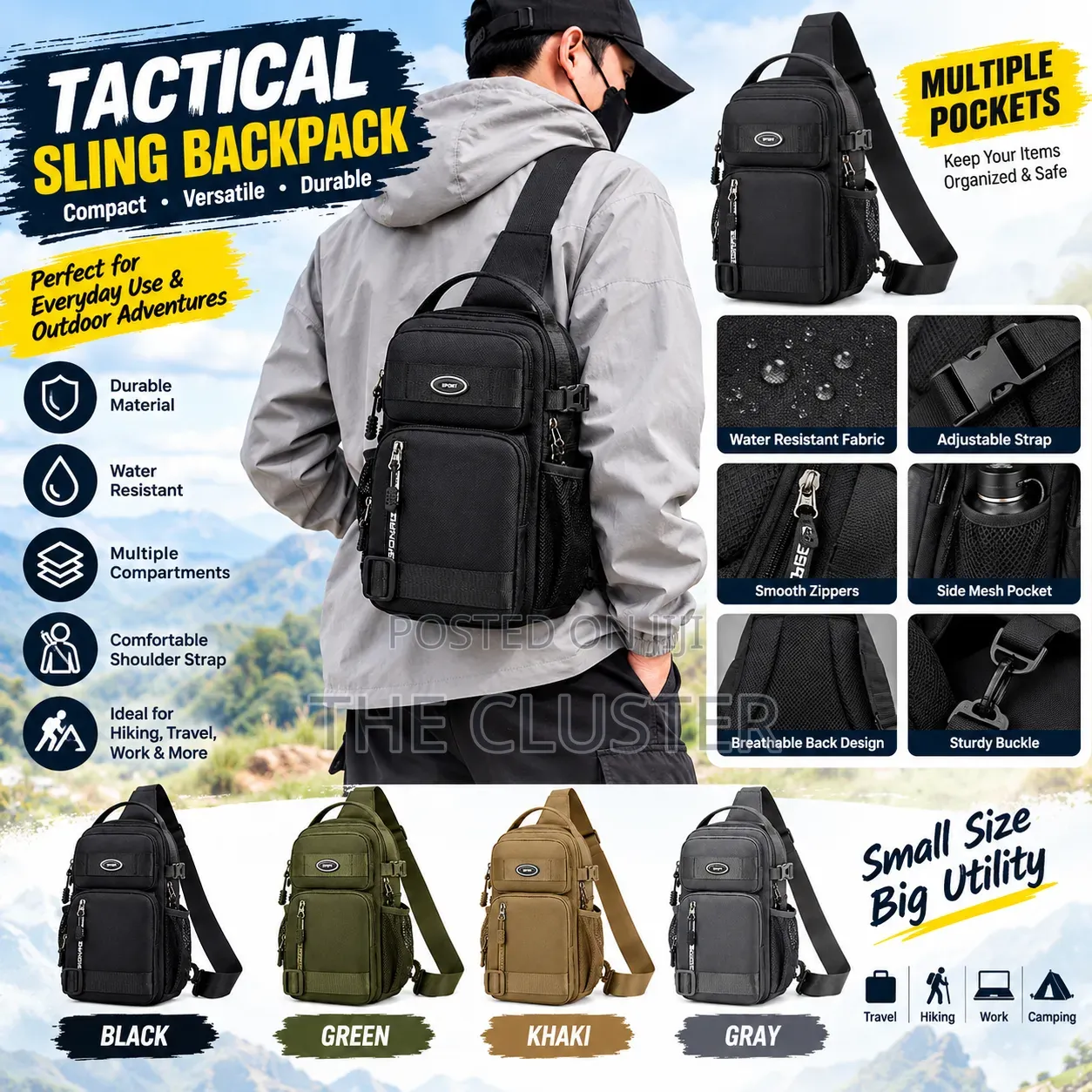 Men Crossbody Bag