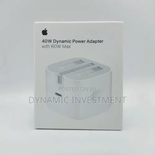 Apple iPhone 18 Pro Max 40W Dynamic Power Charger Adapter With 60W Max