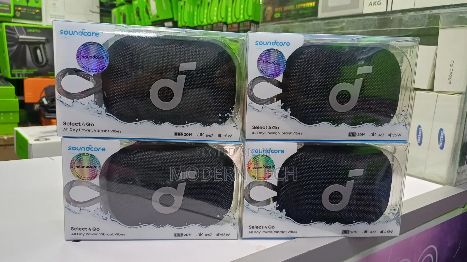 Anker Soundcore Select 4 Go Bluetooth 6.0 Portable Speaker – 20Hrs 5W