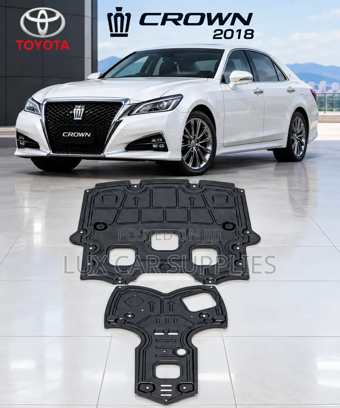 Toyota Crown 2018 Underbody Engine Sump Guard