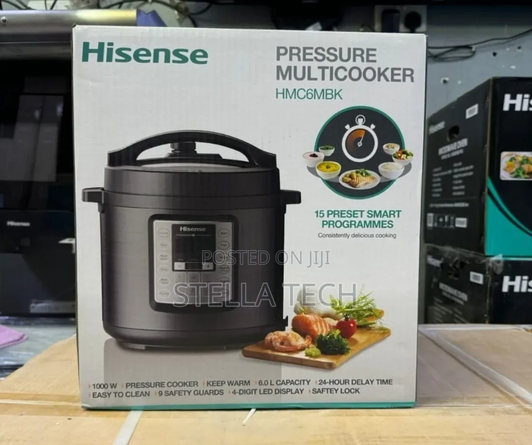 Hisense Pressure Cooker 6 Liters 6-in-1 Multi Cooker 6800