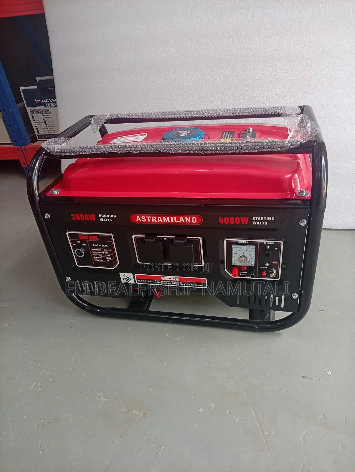 Astramilano 3.8kW Petrol Generator 8HP – 4.0kVA Starting Power