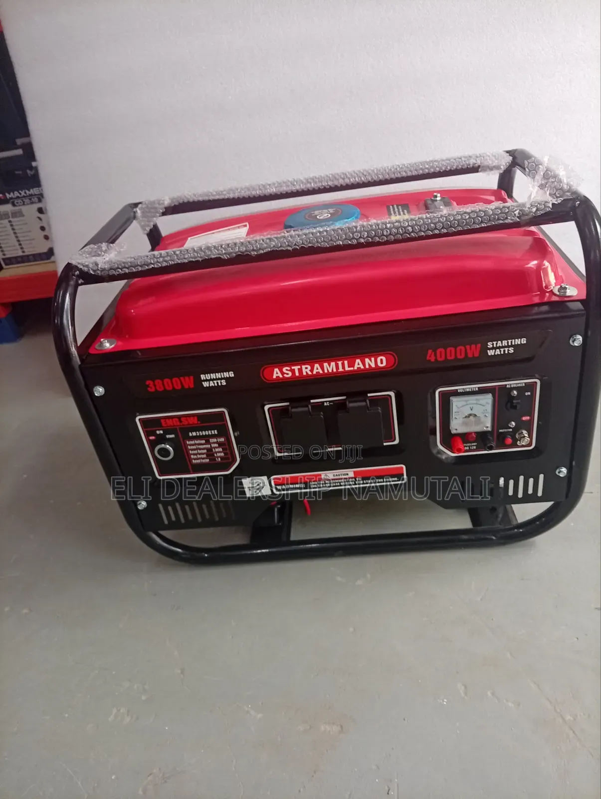 Astramilano 3.8kW Petrol Generator 8HP – 4.0kVA Starting Power