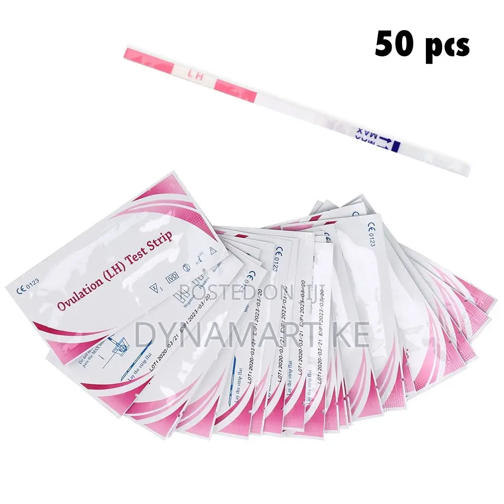50pcs High-Accuracy Ovulation Test Kit LH Rapid Urine Fertility Strips
