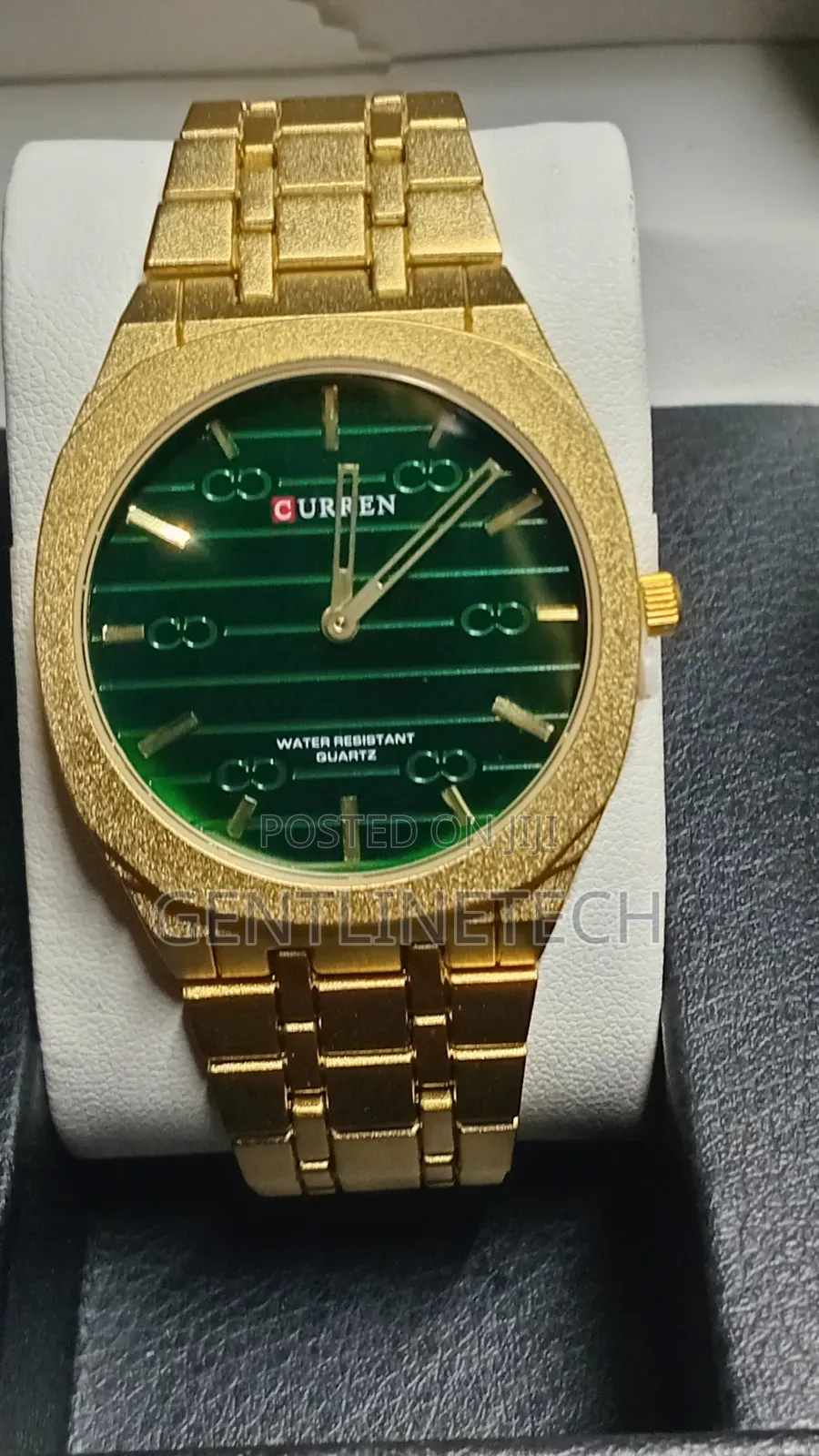 Curren M8444 Gold and Green
