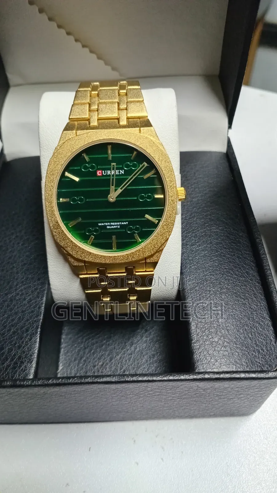 Curren M8444 Gold and Green