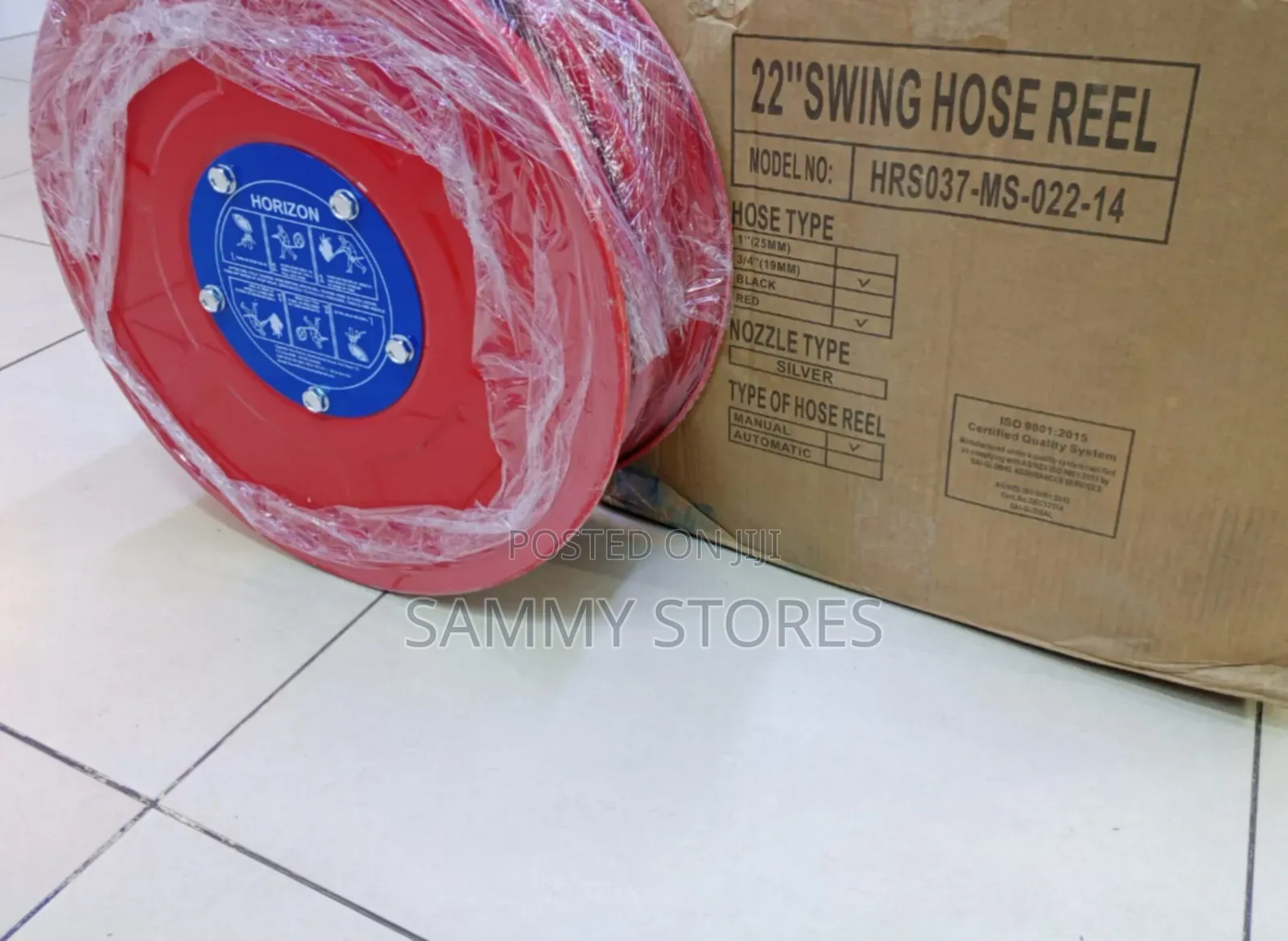 Horizon Rotating Hose Reel With Hose Guide