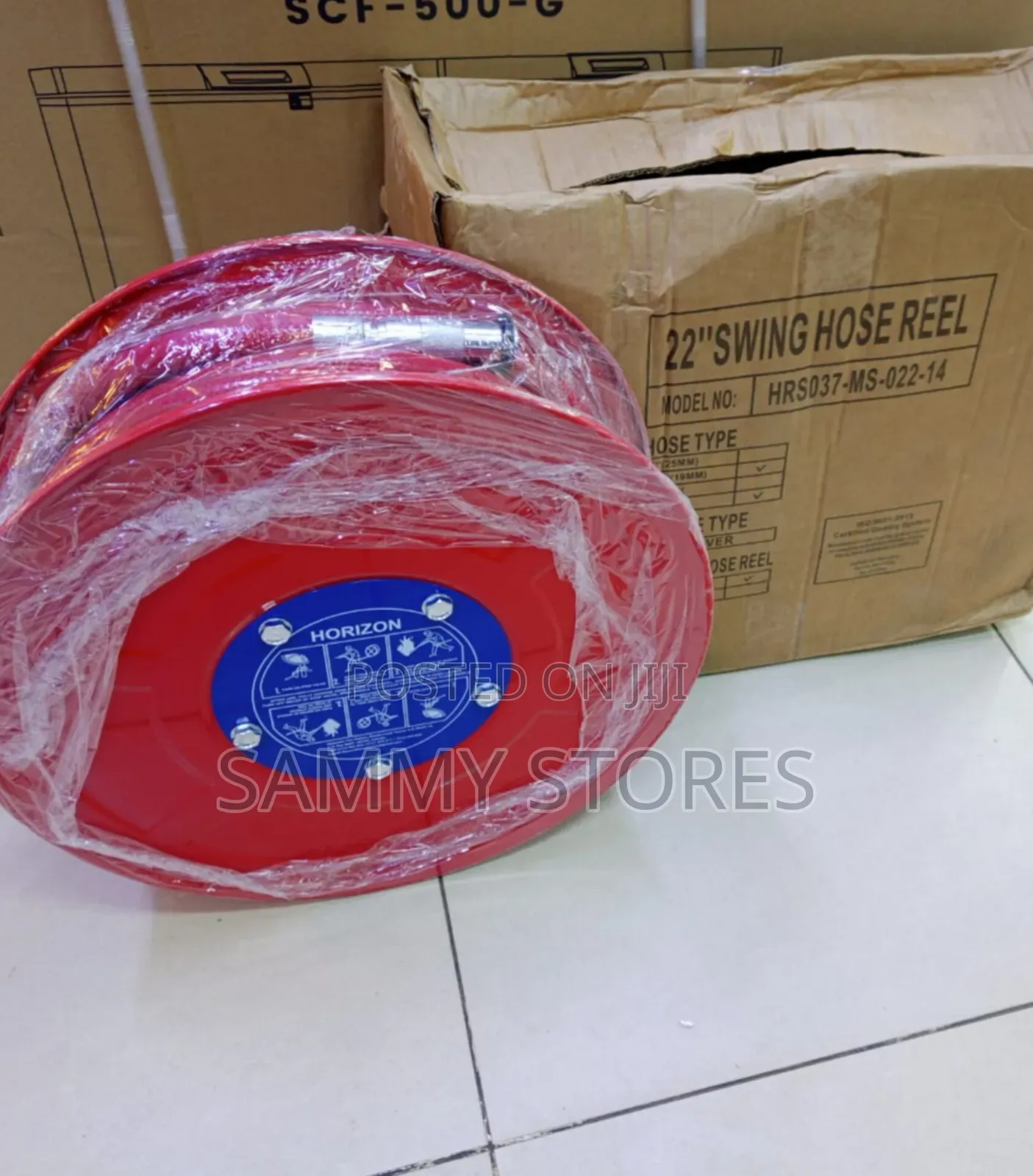 Horizon 22 Inch Hose Reel for Garden Cleaning