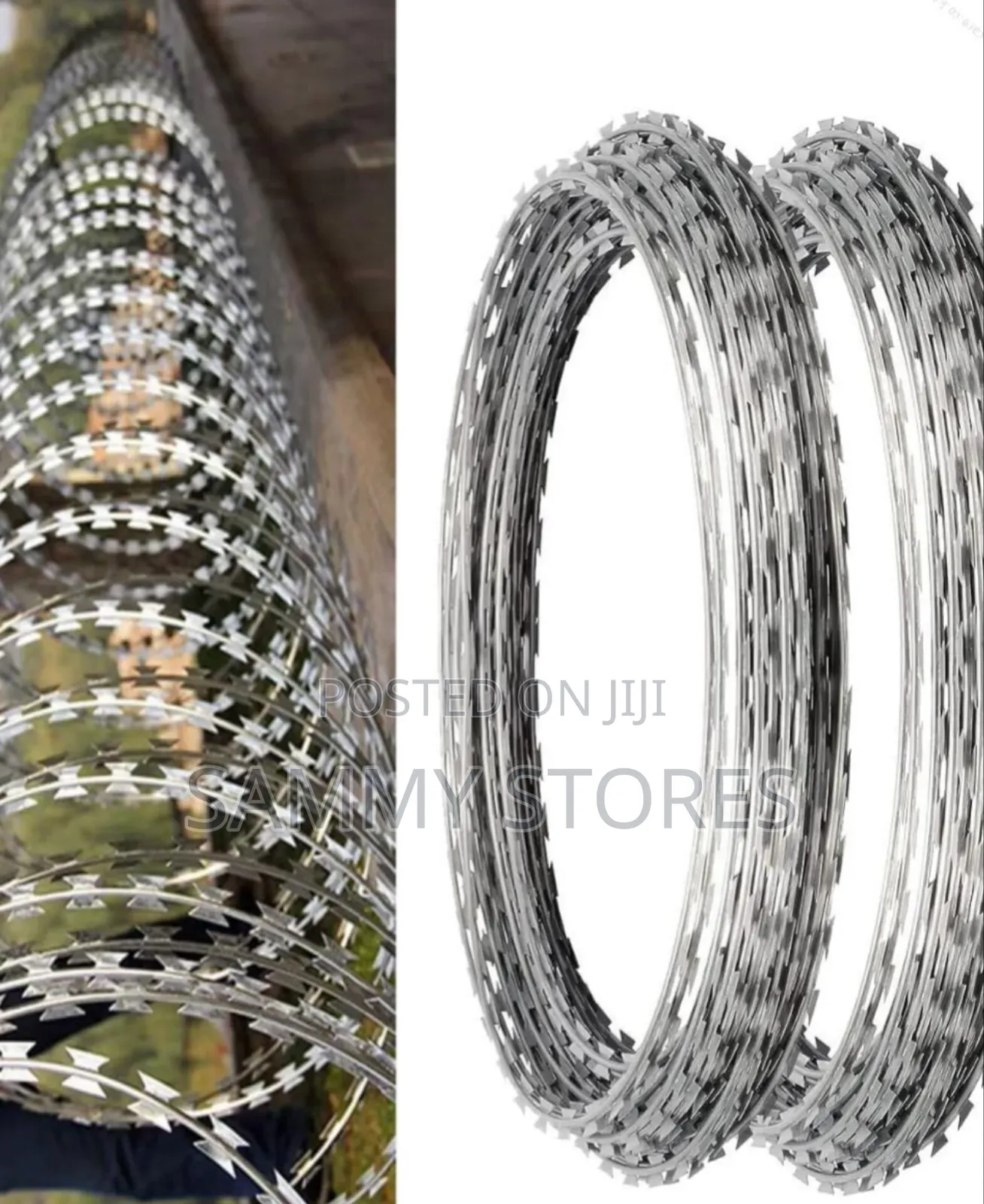 Stainless Steel Razor Wire Security Fence