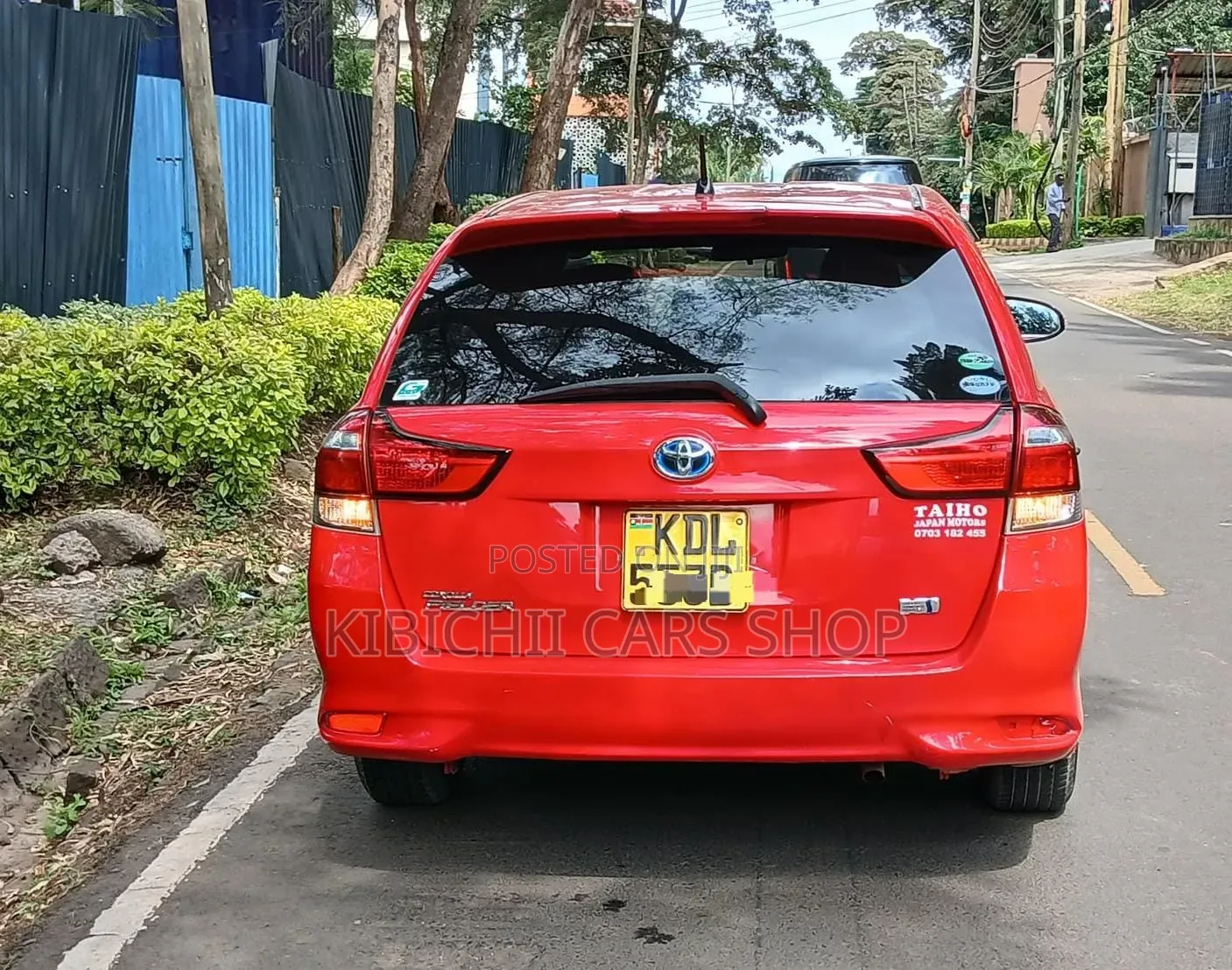 Toyota Corolla Fielder 2016 Red