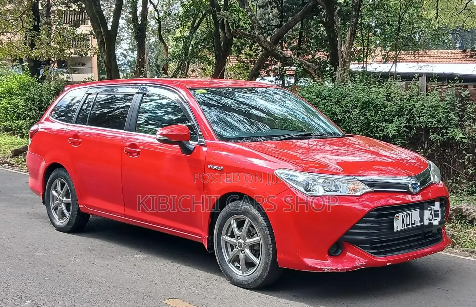 Toyota Corolla Fielder 2016 Red