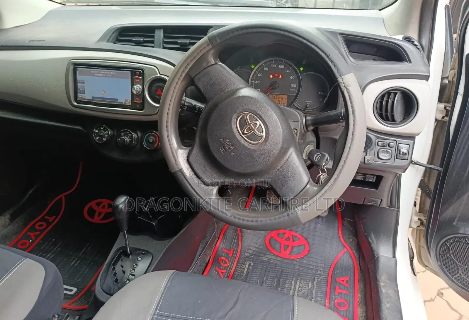 5 Seater Self Drive Toyota Vitz for Hire/Rent